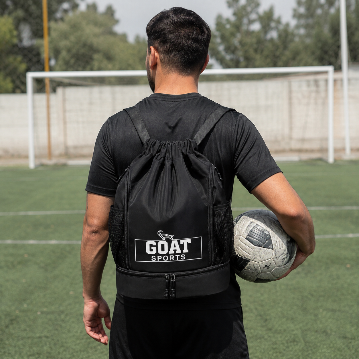 BAG PRO BLACK - Morral de Fútbol