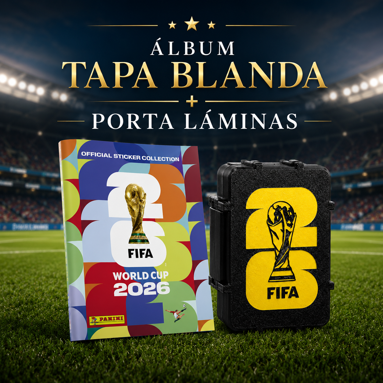 ALBUM TAPA BLANDA + PORTA LÁMINAS