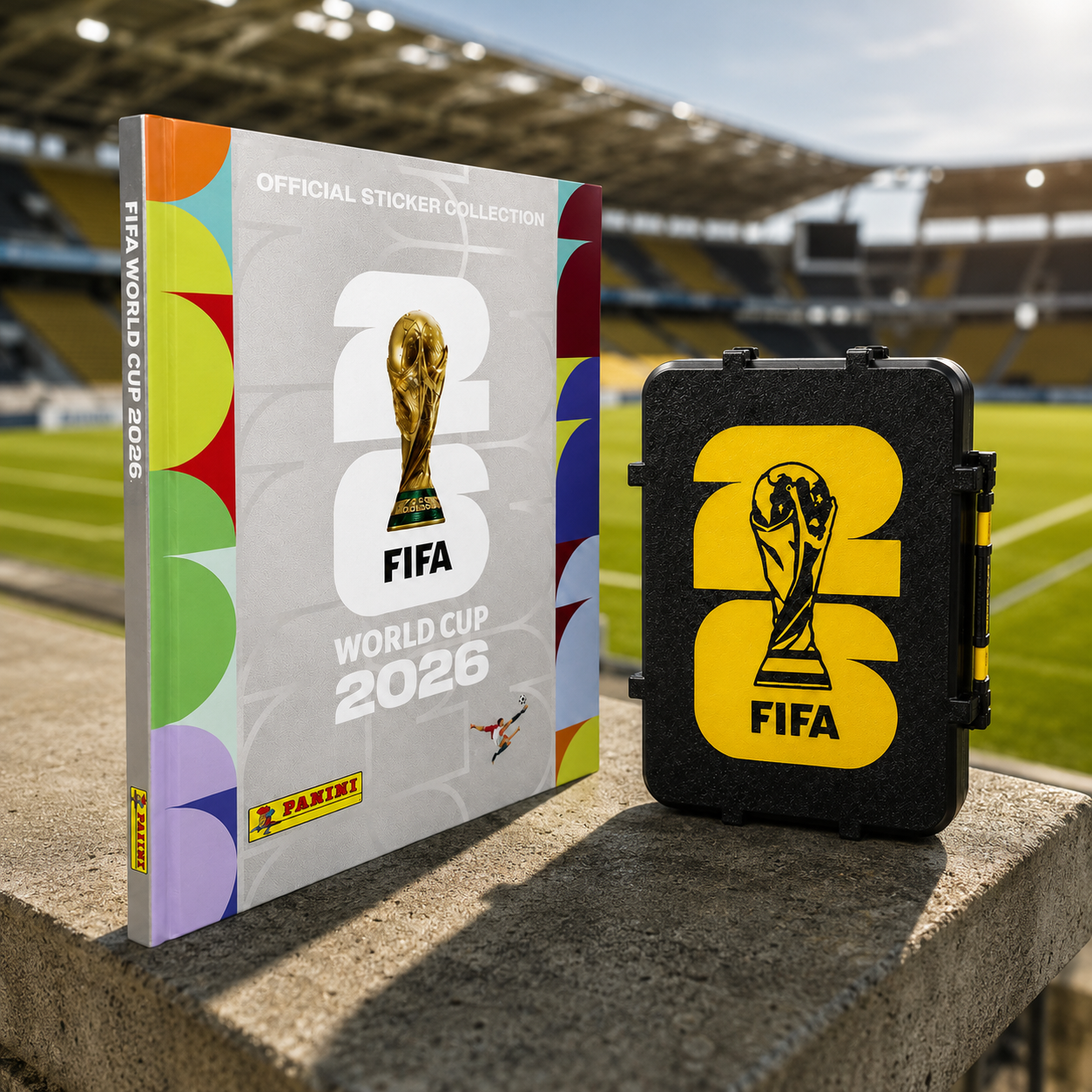 ÁLBUM TAPA DURA SILVER + PORTA LÁMINAS GOAT SPORTS